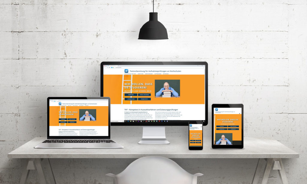 Webprojekt mit Shop "Zulassungstest"
